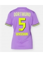 Ženske Nogometnih dresov Borussia Dortmund Ramy Bensebaini #5 Tretji 2026-27 Kratki rokavi Ženske Nogometnih dresov Borussia Dortmund Ramy Bensebaini #5 Tretji 2026-27 Kratki rokavi